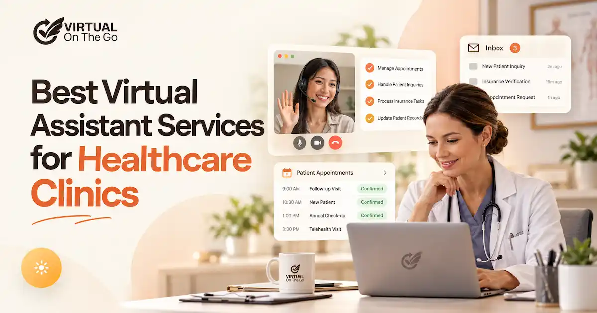 Healthcare virtual assistant services supporting clinic